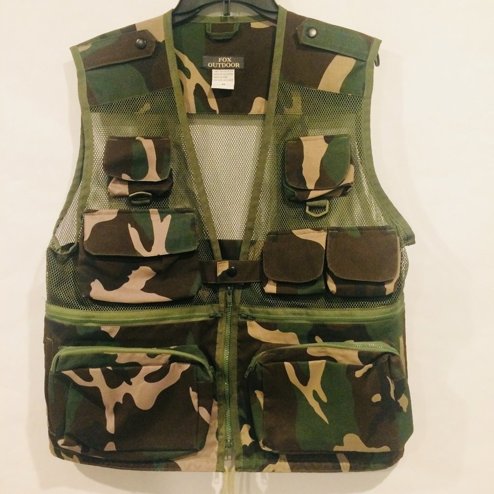 Fox Outdoor Camouflage Hunting Vest Medium
